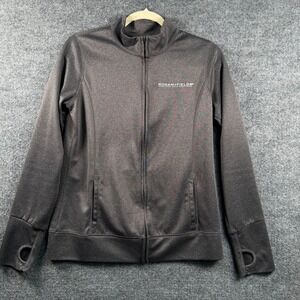 Retro Alo Sport Tek M/L Full Zip Jacket Thumbhole Retro Corpcore Swag Athleisure